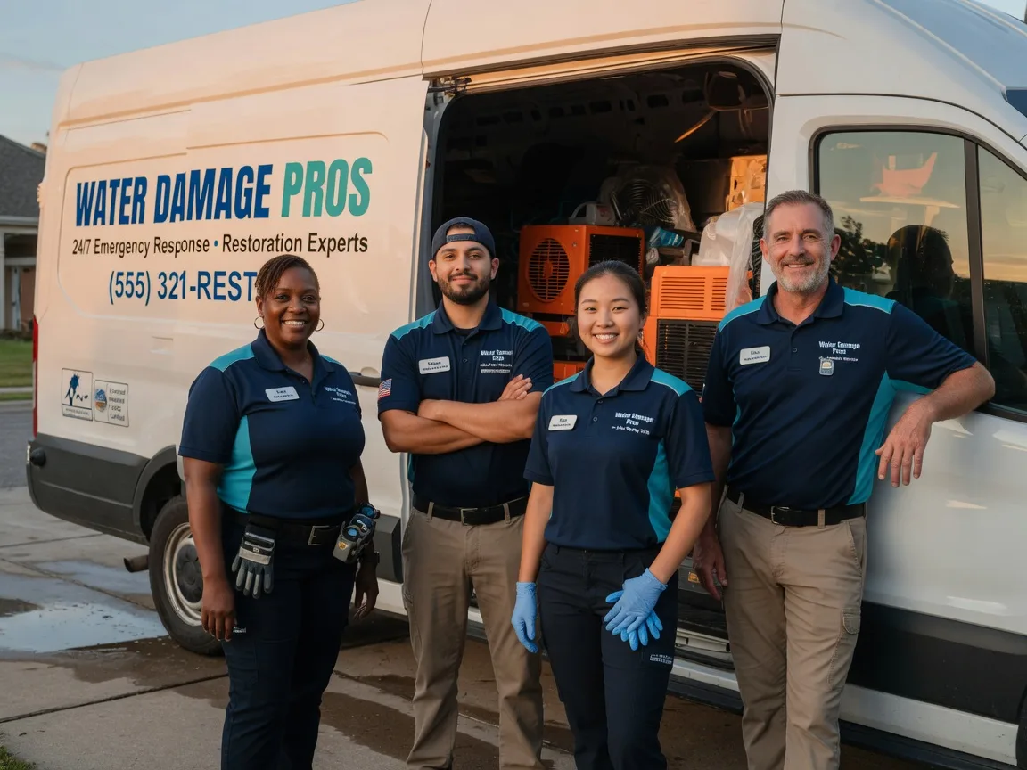 Water Damage Restoration company in Leivasy, WV
