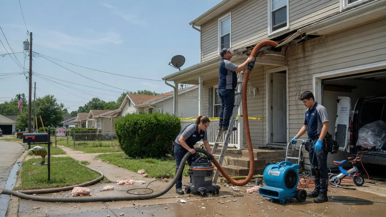 Water Damage Restoration in Leivasy, WV near me